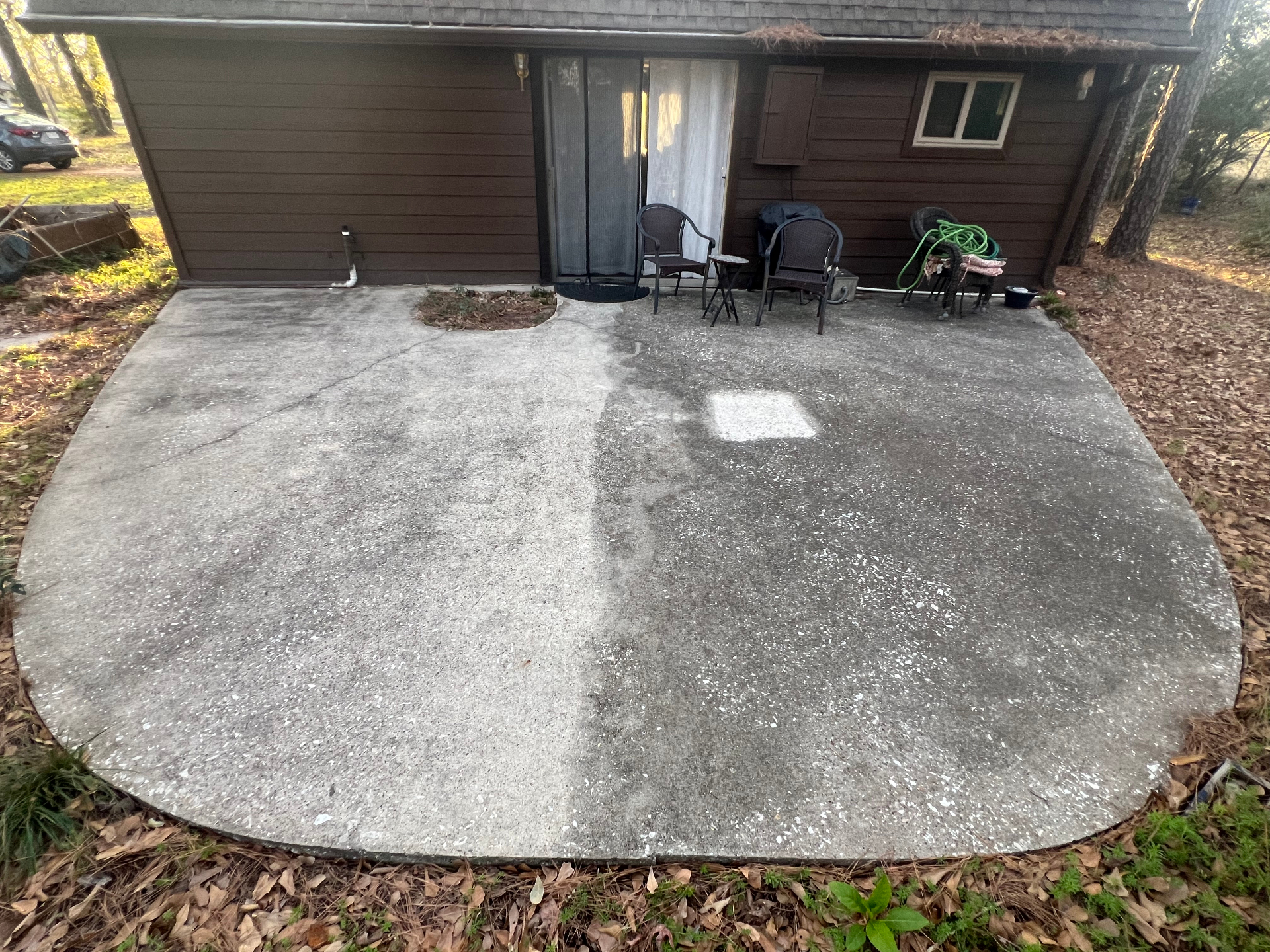 Patio at thirty months